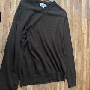 green calvin klein sweater